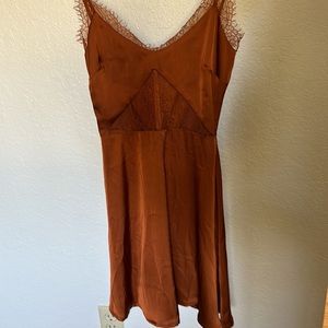 PETAL AND PUP -  ARIEL DRESS - RUST